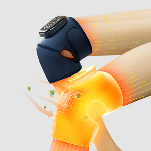 KEEPFIT Almohadillas Masajeadoras para Alivio del Dolor <span class=keywords><strong>de</strong></span> <span class=keywords><strong>Rodilla</strong></span> con Vibración y Calentador <span class=keywords><strong>de</strong></span> <span class=keywords><strong>Rodilla</strong></span> para la Circulación Sanguínea - Product Image 1