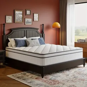 Chất lượng tốt 8/10/12/14 inch độ dày Bộ nhớ bọt Nệm Chống Mite hypo-gây dị ứng - Product Image 2