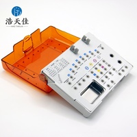 Boîte à instruments de navigation pour implants dentaires, avec burin et lime à os, en promotion