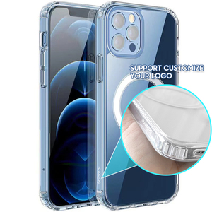 Disponibile: Cover Trasparente in Acrilico con Scatola per iPhone 17 Air 16 15, Cover Magnetica Trasparente per iPhone 17 Pro Max e Samsung - Product Image 4
