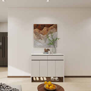 Fabricant d'armoires <span class=keywords><strong>de</strong></span> cuisine encastrées modernes avec finition bicolore pour promoteurs et entrepreneurs immobiliers - Product Image 4