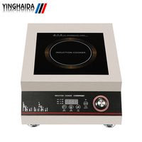 Produtos de venda quente 5000w 1 queimador restaurante portátil fogão de indução elétrica hob