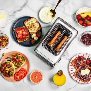 Electrodoméstico de Cocina, Tostadora Inteligente Digital con Pantalla Táctil de 2 Rebanadas, Máquina para Hacer Sándwiches y Tostadas - Product Image 6