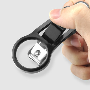 Magnifying Glass Nail Clippers 15 Mm Round Portable For Elder Finger Care Tools - Product Image 1