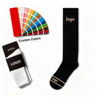 Chaussettes d'équitation montantes respirantes et durables de haute qualité avec logo personnalisé et support professionnel