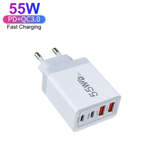 Chargeur rapide 55W 4 ports avec prise AU Australie, double PD <span class=keywords><strong>20W</strong></span>, adaptateur secteur <span class=keywords><strong>USB</strong></span>-<span class=keywords><strong>C</strong></span>, chargeur mural <span class=keywords><strong>USB</strong></span> 2C2A pour <span class=keywords><strong>Apple</strong></span> iPhone 13 14 15 Pro - Product Image 5