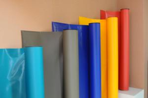 공장 도매 대형 <span class=keywords><strong>PVC</strong></span> 코팅 타포린 롤 광택 매트 폴리에스터 원단 텐트 용 - Product Image 3