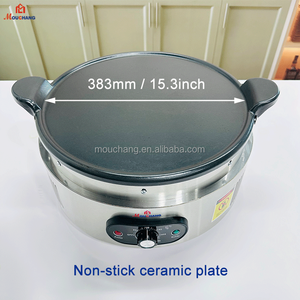 Machine à crêpes électrique 2200W, plaque unique, machine à crêpes, machine à injera - Product Image 5