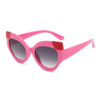 Twooo T1131 coloré mignon décoration lunettes de soleil oeil de chat femmes lunettes de soleil
