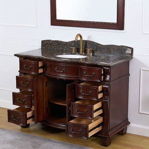 Design classico piano angolo lavabo <span class=keywords><strong>bagno</strong></span> mobile buon prezzo mobili - Product Image 3