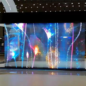 RAVLED P6 Adhesive Slim Advertising Film Flexible LED <b>Display</b> Transparent Crystal Screen for Digital Signage Adhesive Slim LED a - Product Image 1