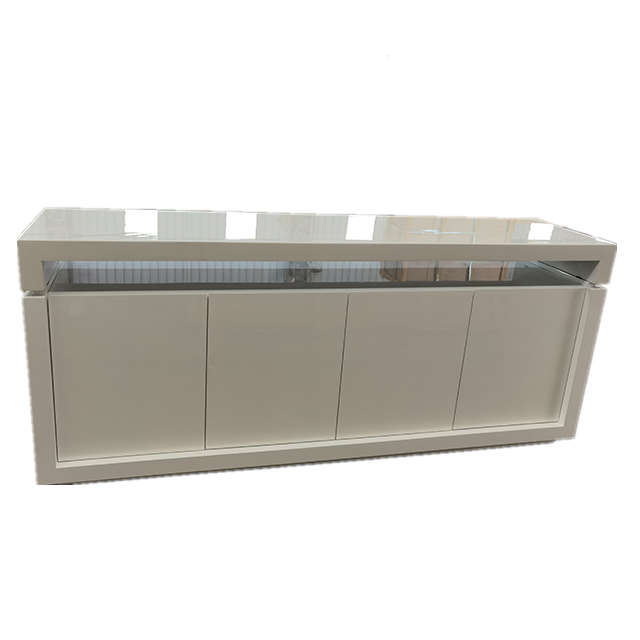 Beyaz büfe yemek dolabı modern ahşap beyaz parlak lake lüks büfe yemek odası mobilyası