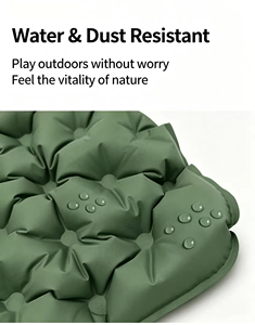 Foot Pressed Self Inflatable Sleeping Pad TPU Ultralight Compact Air <b>Mattress</b> Built-in Pump Pillow Portable Camping Travel Mat - Product Image 4