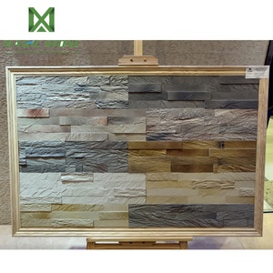 Interior Flexible bricolaje decoración rayas de 3D suave cerámica piedra auto-adhesivo tejas de arcilla - Product Image 3