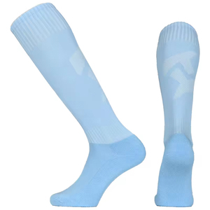 Chaussettes de football personnalisées avec logo, séchage rapide, respirantes, à compression, hauteur genou, pour hommes - Product Image 2