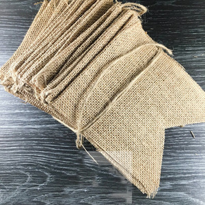 Celebrazione del festival della ghirlanda di bandiere di lino di 3m di 608297 Eid Mubarak Ramadan e decorazioni Eid per feste - Product Image 6