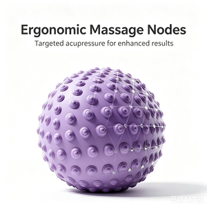 Antislip Customizable Pilates Fitness Yoga <b>Ball</b> PVC 25cm Diameter Yoga <b>Ball</b> <b>Massage</b> With Raised Dots - Product Image 6