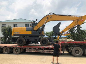 משלוח מהיר מחפר 21 טון XE210WB מחפר גלגלים נייד מכונות חפירה מובילות בתחום המותגים - Product Image 3