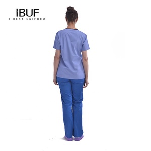 Scrub <span class=keywords><strong>in</strong></span> Vietnam uniforme da <span class=keywords><strong>infermiere</strong></span> medico femminile - Product Image 5
