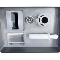 Nouvelle machine 2-en-1 MJQ-3 pour restaurant et boucherie, double moteur, 220V, lame en acier inoxydable, automatique, amovible, grande capacité, garantie 1 an
