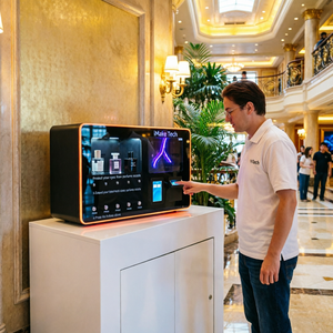 ตู้จำหน่ายน้ำหอมกำไรสูงสำหรับตั้งในห้างสรรพสินค้า เครื่องจ่ายกลิ่นหอมเชิงพาณิชย์ เครื่องสร้างกระแสเงินสด - Product Image 5