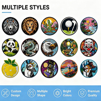 Badges brodés tissés de haute qualité, lettres en chenille, personnalisez votre propre logo, patchs brodés 3D à crochets et boucles, thermocollants pour vêtements