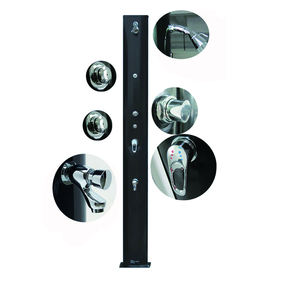 <span class=keywords><strong>Douche</strong></span> <span class=keywords><strong>solaire</strong></span> d'extérieur, forme courte, abri de <span class=keywords><strong>piscine</strong></span>, jardin - Product Image 1