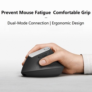 Ergonomic độ nét cao 2.4Ghz văn phòng không dây chuột dual-chế độ dọc thiết kế cầm tay USB giao diện <span class=keywords><strong>Mini</strong></span> cho nhân viên văn phòng - Product Image 4