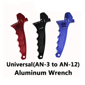 Clé à molette réglable en aluminium usiné CNC AN3-AN12, double face, pour écrous B et S, plusieurs couleurs, outil de modification pour auto et moto - Product Image 6