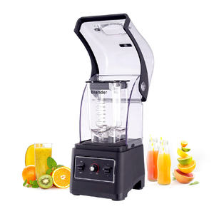 गर्म बिक्री कम शोर ब्लेंडर 1.8 लीटर भारी शुल्क सुपर मिक्सर ब्लेंडर उच्च गति प्रकार के ब्लेंडर रस लिकुवेडर - Product Image 3