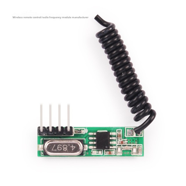 TTL Level Superheterodyne Receiver 530 RF Chip 433 MHz Wireless Receiving Module for Remote Controls Data Transmission Module