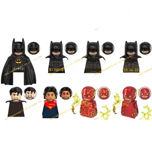 Super Heros Keaton Ben Fledermaus Gerechtigkeit sliga Zod Die Flash Mini Bricks Figuren Mann Bausteine Spielzeug G0123