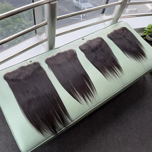 ผมตรง 18 นิ้ว 13x6 HD Lace Frontal Remy Hair ผมบราซิลแท้ 100% ไม่ผ่านการแปรรูป สำหรับผู้หญิงผิวสีดำ สีดำธรรมชาติ - Product Image 3