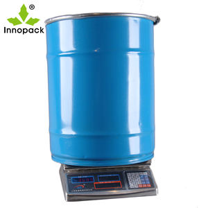 Tambour rond en acier de couleur bleue de <span class=keywords><strong>50</strong></span> <span class=keywords><strong>litres</strong></span> pour Offre Spéciale chimique Seau rond en métal 50L avec couvercle - Product Image 3