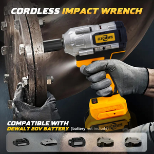 Kit Combinato 3-in-1 Avvitatore a Impulsi e Trapano Brushless <span class=keywords><strong>20V</strong></span> con 2 Batterie Li-ion da 8.0Ah, Caricabatterie Rapido e Borsa Portautensili - Product Image 5