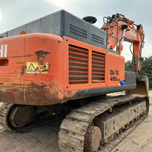 รถขุดไฮดรอลิกแบบตีนตะขาบฮิตาชิ ZX490LCH มือสอง รุ่นปี 2020 น้ำหนัก 49 ตัน พร้อมเกียร์บ็อกซ์ เครื่องยนต์ และปั๊ม - Product Image 1