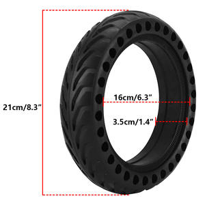 Xiaomi M365 Electric Scooter 8.5 Inch Solid <strong>Rubber</strong> Tires New Image Pro/ 1S/ Phaewo <strong>Wear</strong>-Resistant Shock Absorption Pattern - Product Image 4