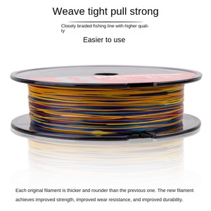 <span class=keywords><strong>DAIWA</strong></span> Japón de alta densidad resistente al desgaste fuerte 8 PE línea 300m línea de pesca de mar flotante 8 colores disponibles - Product Image 3