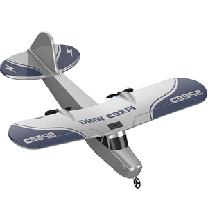 New 2.4G EPP bọt đèn Led điều khiển từ xa cánh cố định máy bay mô hình bay <span class=keywords><strong>RC</strong></span> tàu lượn đồ chơi cho người mới bắt đầu vật liệu kim loại - Product Image 1