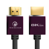 Untuk Kabel 1M yang Mendukung Kecepatan Ultra Tinggi 48gbps 8K 60Hz 4K 120Hz Resolusi Bagus Selubung PVC Monitor Pemutar DVD