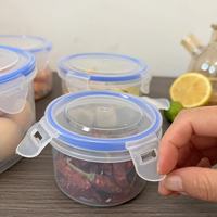 Ensemble de bacs à légumes empilables transparents pour la cuisine, organisateur de légumes pour réfrigérateur, récipient de stockage d'aliments en plastique transparent, boîte à bento pour enfant
