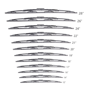 Plumillas Limpiaparabrisas Universales de Hueso para Automóvil al por Mayor con Marco de Hierro, Escobillas Limpiaparabrisas para Coche - Product Image 1