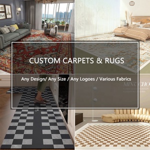 Có Thể Giặt Không Trượt Nhà Thảm Vòng Hình Chữ Nhật Hình Dạng Sàn Mat Tùy Chỉnh Nhà Bếp Thảm Cửa Mat Phòng Khách Thảm - Product Image 6