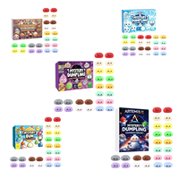 Calendrier de l'Avent en Gros : 24 Jours de Mystères avec Jouets Kawaii Mochi Squishy Anti-Stress – Boîte Mystère Dumpling