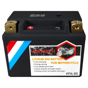 Kepworth-<span class=keywords><strong>Batterie</strong></span> de Moto Kepworth <span class=keywords><strong>4L</strong></span>-<span class=keywords><strong>BS</strong></span> 160CCA, <span class=keywords><strong>Batterie</strong></span> de 12V, 24Wh LiFePO4, Lithium-Ion Phosphate, Congélation Froid, Puissance Plus Forte - Product Image 3