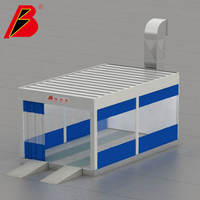 Cabine de Préparation Automobile pour Peinture et Polissage