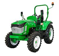 Tracteur agricole multifonctionnel 25HP 4x4, mini-tracteur agricole avec accessoires de labour/remorque, norme européenne