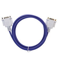 Câble de connecteur DB9 RS232 à haute flexibilité avec verrouillage à vis avant Conception de câble personnalisée | Assemblage de câbles de fabricants de faisceaux de câbles