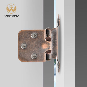 American Style Half Wrap-Around Kitchen Cabinet Hinge Silent Door Hinge for School Hospital Bedroom Hiding - Product Image 2