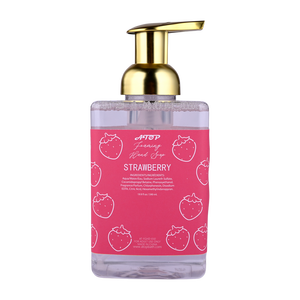 Jabón de <span class=keywords><strong>Manos</strong></span> Espumoso Hidratante de Fresa - 22 Fl oz / 650 mL |   Ecológico, 30%-50% de Ingredientes Activos, Limpieza Suave y Suavizante - Product Image 3